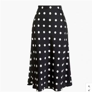 J.Crew Gwyneth Skirt Polka Dot